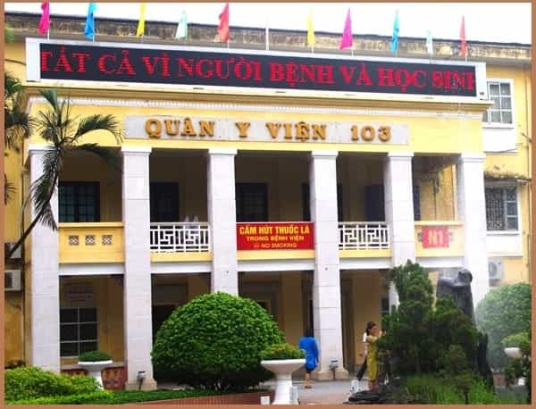 Bệnh viện 103 ở Hà Đông Hà Nội